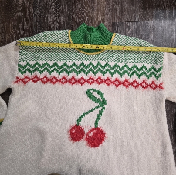 Free People Cherry Heart Sweater Dress size S - Picture 6 of 15